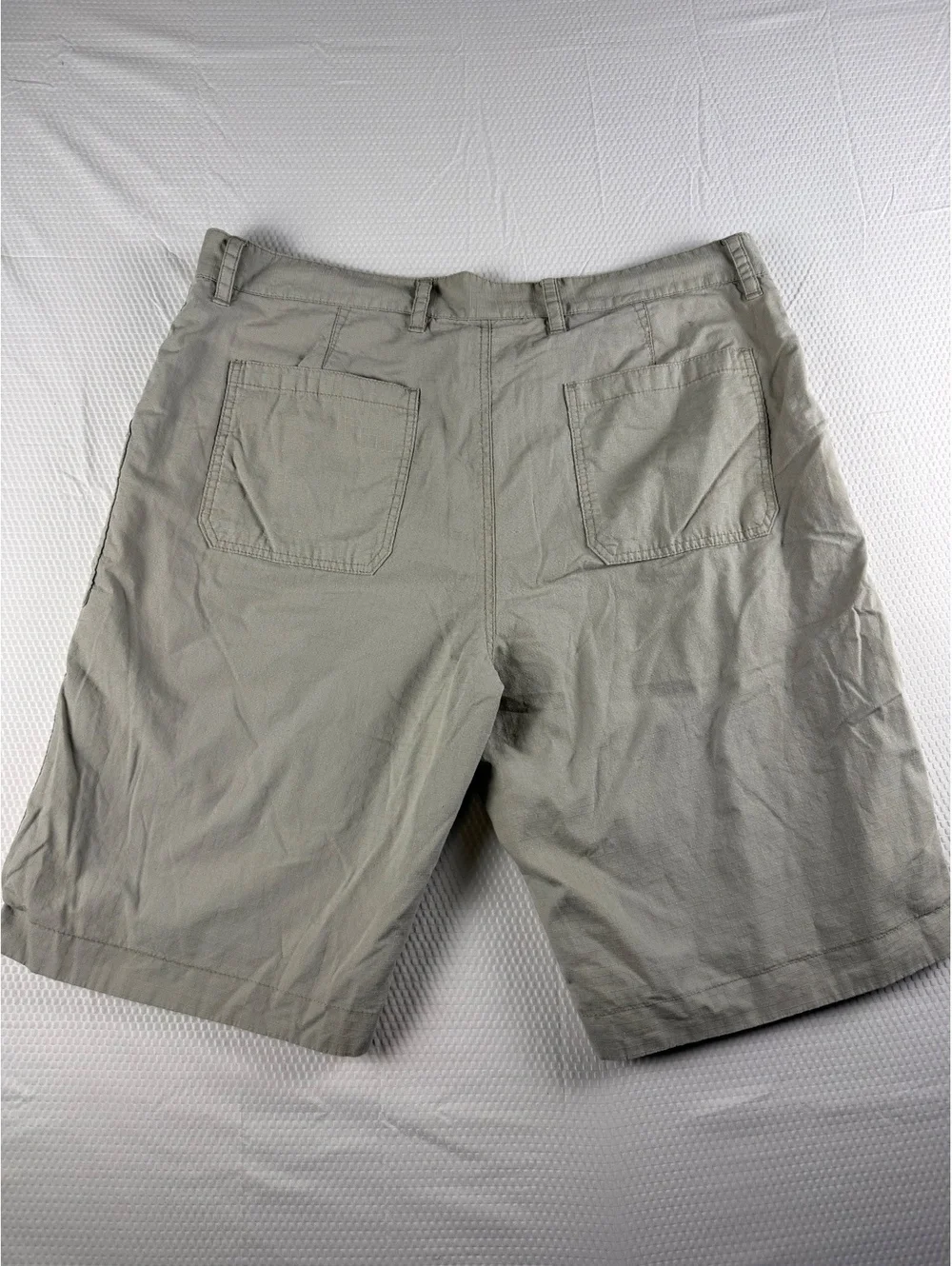 Men’s Reversible Shorts Approx 38 Khaki Plaid 2-in-1 Preppy Golf Casual Gap?